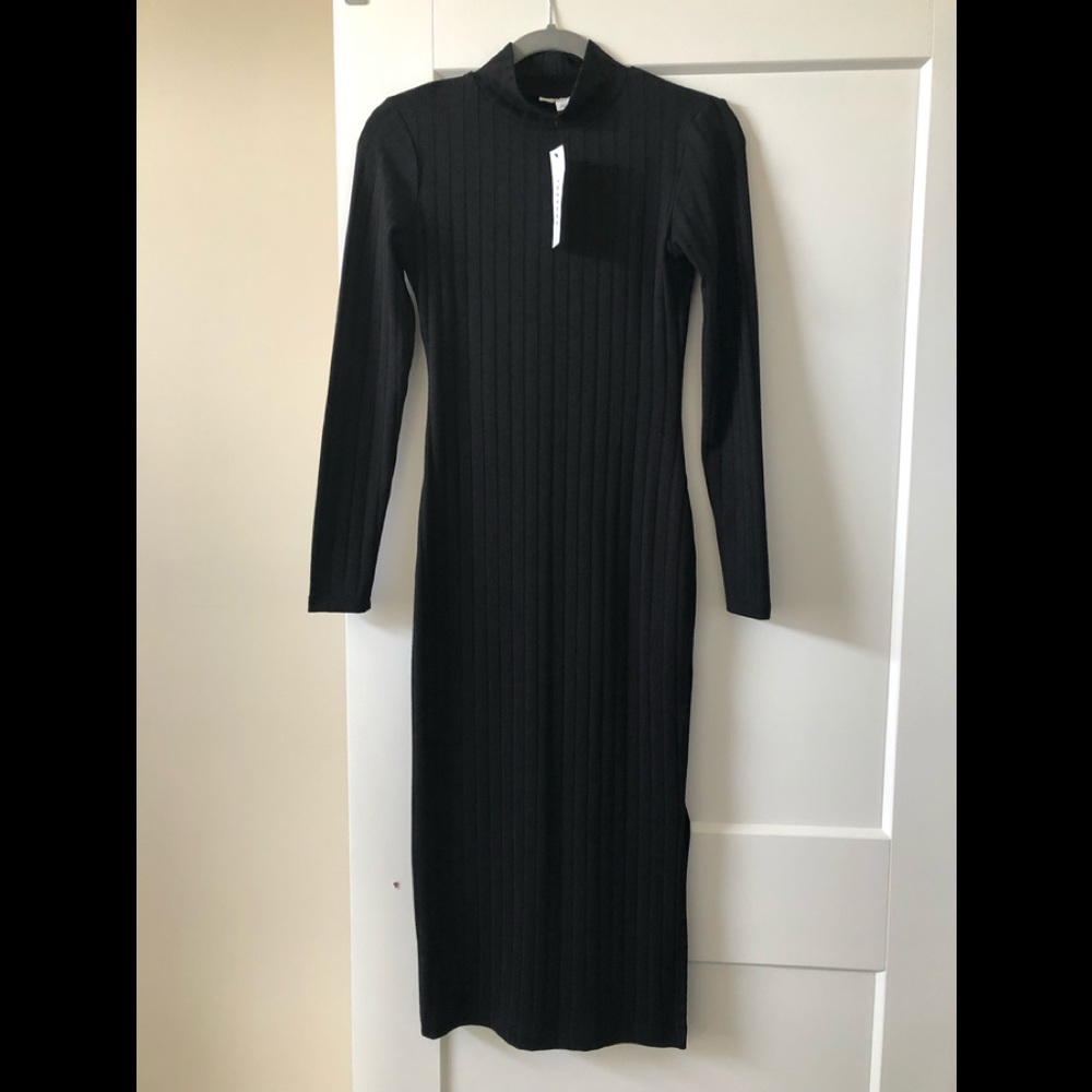 Topshop light knit midi dress